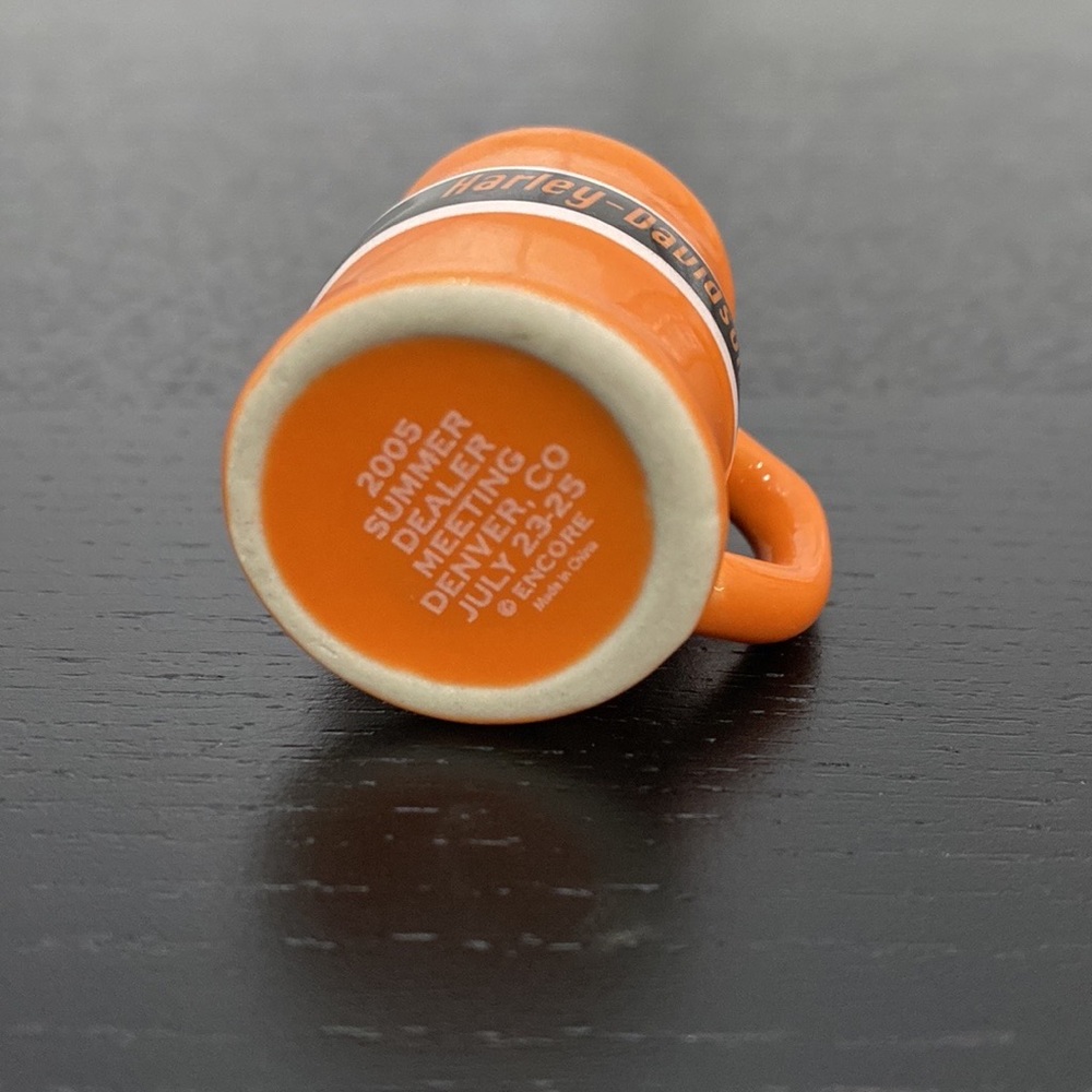 Harley-Davidson Ceramic Mini Mug - Picture 6 of 6